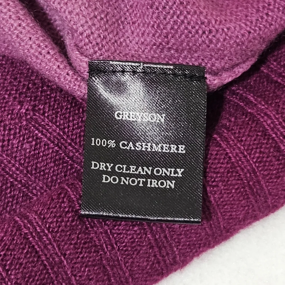 Greyson Anila Sweater 100% Cashmere Canyon Multi Ombre V-Neck NWT